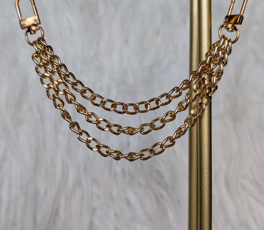 Layered Identity | Customizable 3-Tier Base Bag Chain