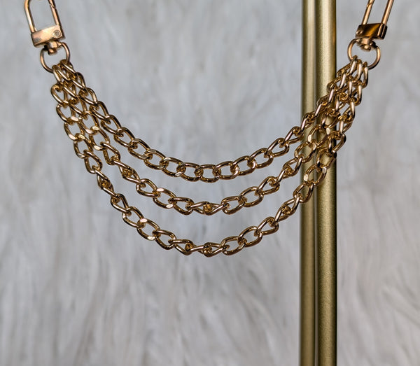 Layered Identity | Customizable 3-Tier Base Bag Chain