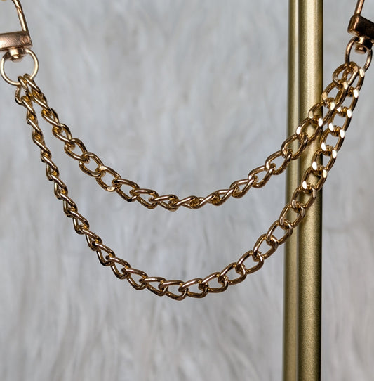 Layered Identity | Customizable 2-Tier Base Bag Chain